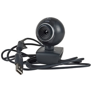 Logitech 5MP (Interpolated) USB 2.0 Webcam w/Built-in Microphone